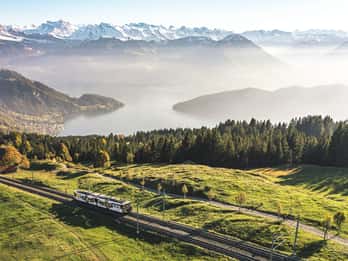 Vanuit Zürich: Dagtrip naar de berg Rigi en Luzern voor kleine groepen