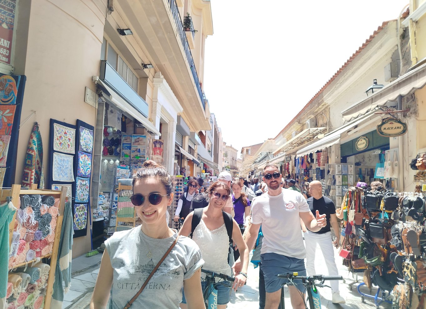Athen: Oplev byrundvisningen på elektrisk cykel