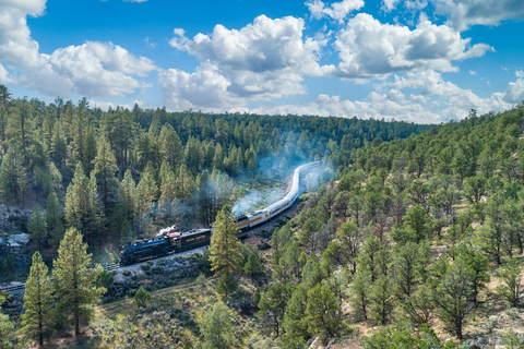 From Williams: Grand Canyon Railway Round-Trip Train Ticket Round Trip Coach Ticket