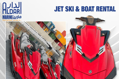 Doha, Qatar. old doha port "Jetski and jet boat rentals".