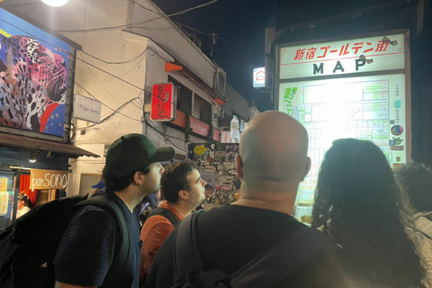 Tokio: Shinjuku Golden Gai Bar Hopping Tour