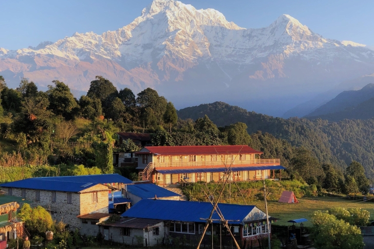 Pokhara: Leichte Wanderung zum Australian Camp mit Übernachtung