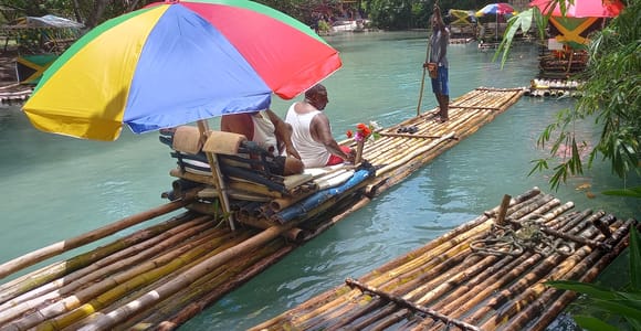Bamboo River Rafting & Lime Stone Foot Massage
