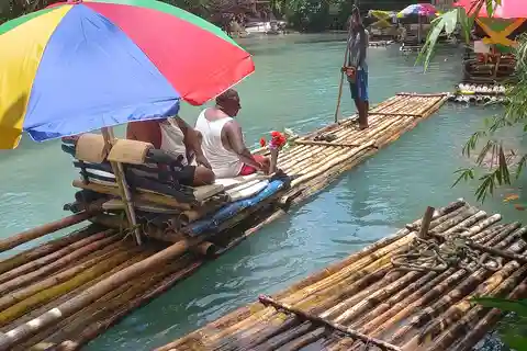 Bamboo River Rafting & Lime Stone Foot Massage