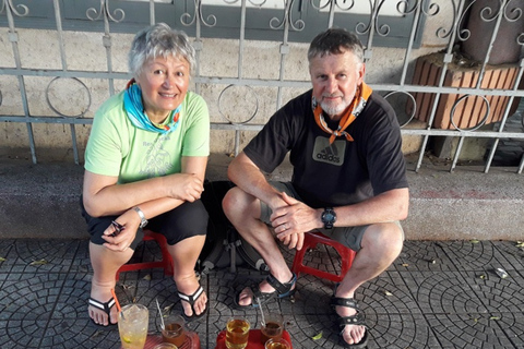 Hue by Night: Motorbike Tour with Lady Riders & Food Tasting Night Motorbike Tour (Private Tour)