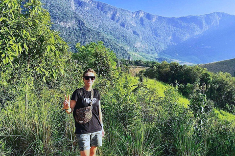 Luang Prabang: Biking, Trekking and Waterfall Private Tour