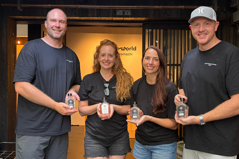 Sake Tasting & Original Sake Creating Experience in Kyoto