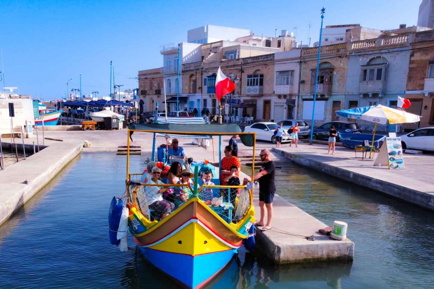Bátsferð meðfram strönd Delimara frá Marsaxlokk, Malta
