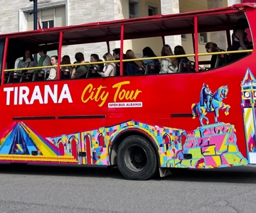 Ingresso 24h - Tirana City Tour - Open Top Bus