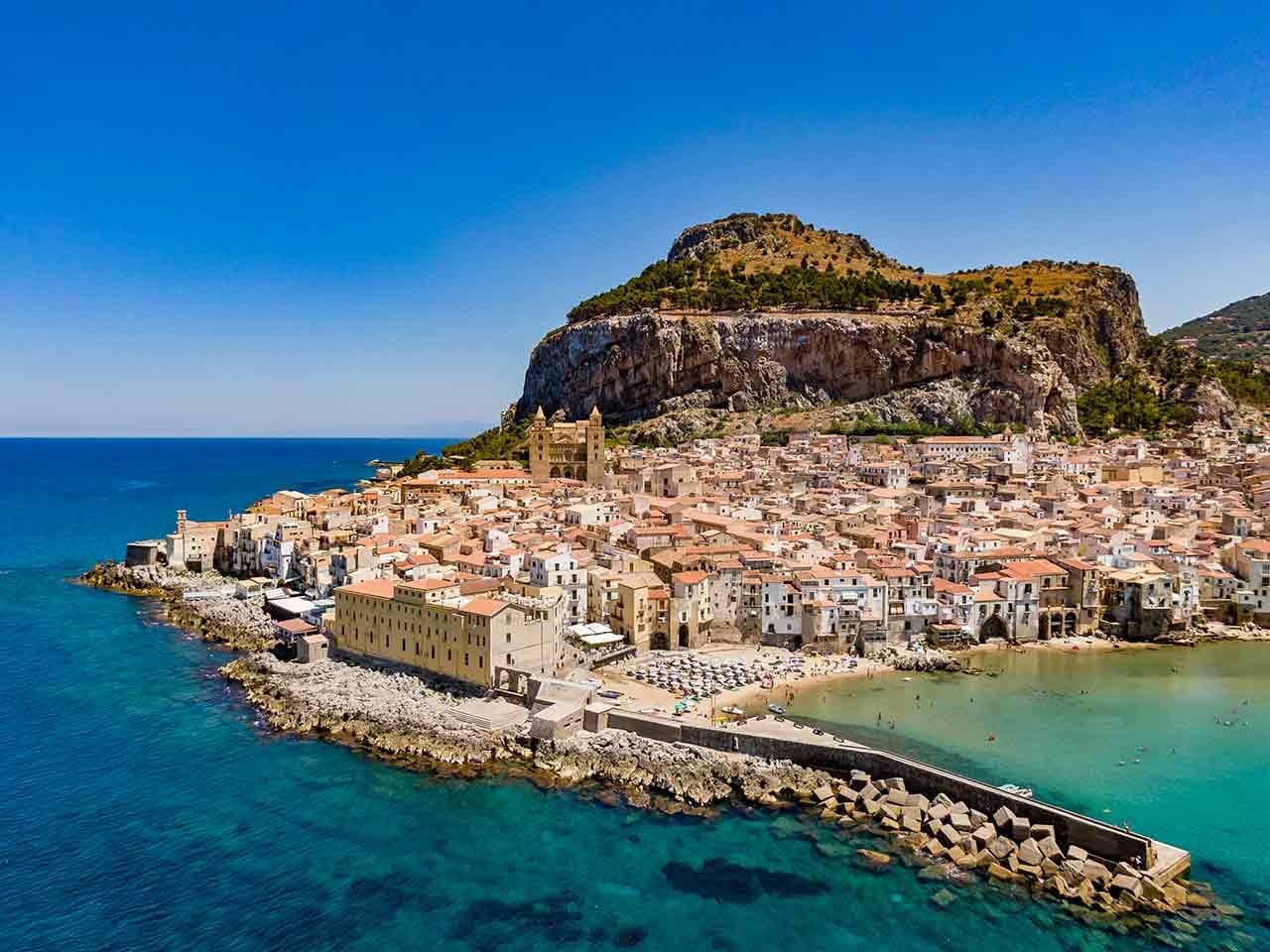 Von Palermo: Ausflug nach Cefalù und Monreale, normannische Pracht