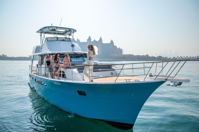 Private Yacht Experience at Sea with Soft Drinks & Juices Experience Burj Al Arab from the Sea. 2hr Private Yacht Tour