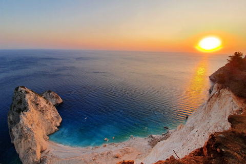 Zakynthos Sunset Tour to Mizithres Viewpont and Agalas