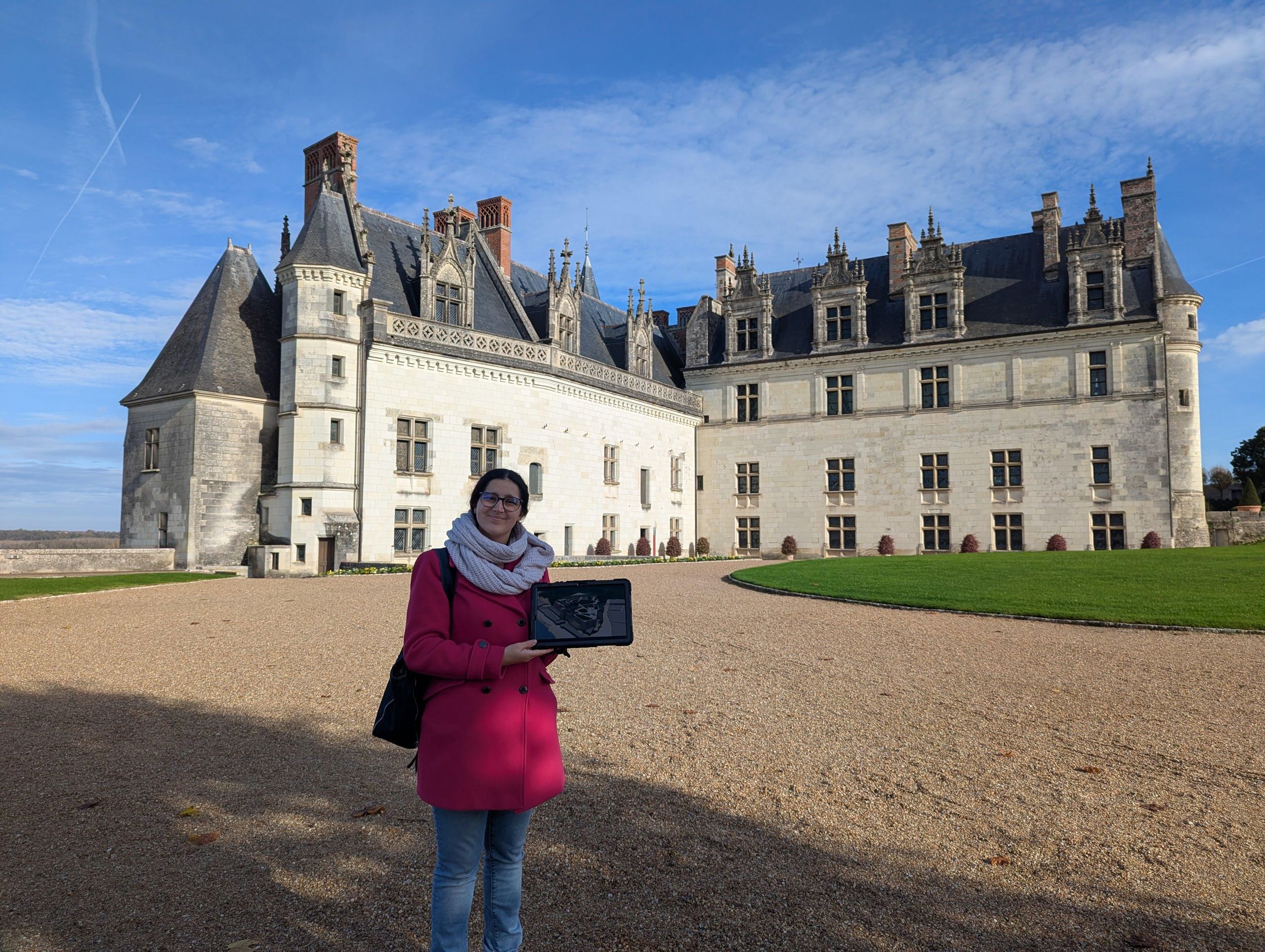 Führung durch das Schloss von Amboise