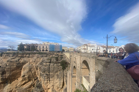 from Estepona, Marbella, Mijas: RONDA private tour incl. transportation and tapas