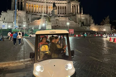 Rom: Nächtliche Golf Cart Tour