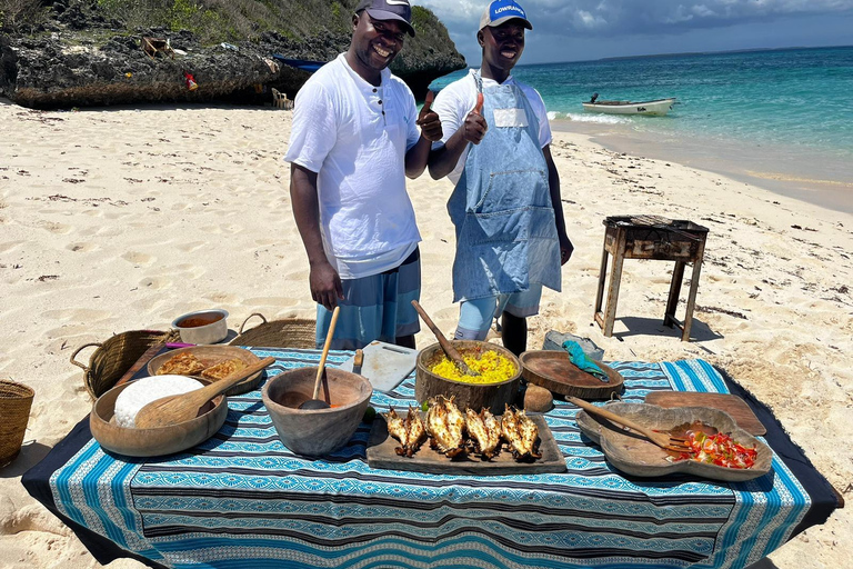 Spiaggia di Nakupenda Sandbank con pranzo barbecue