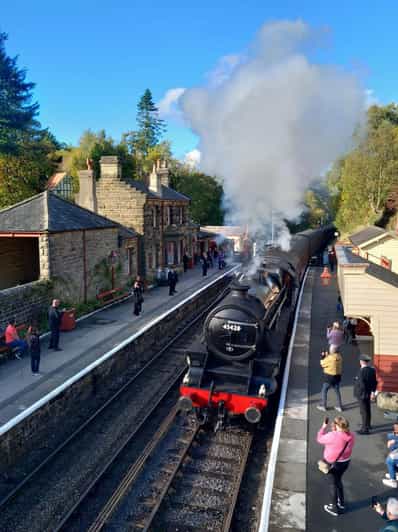 From York: Whitby, North York Moors & Steam Railway Day Trip