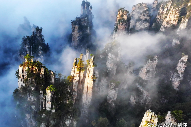 Zhangjiajie : 2 days Exoskeleton Robot EV Car transfer tour