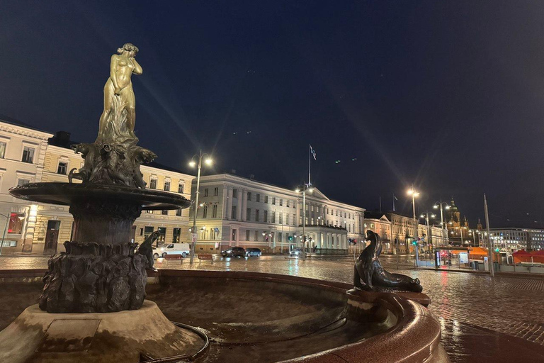 Glorious Helsinki Illuminated: Private Evening Driving Tour