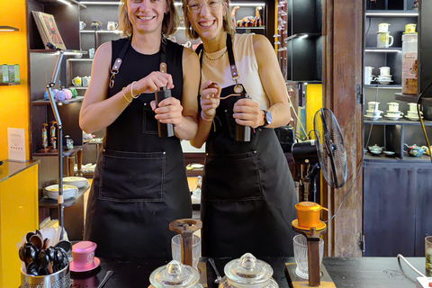 Hoi An Coffee Making Class & Roasting Process