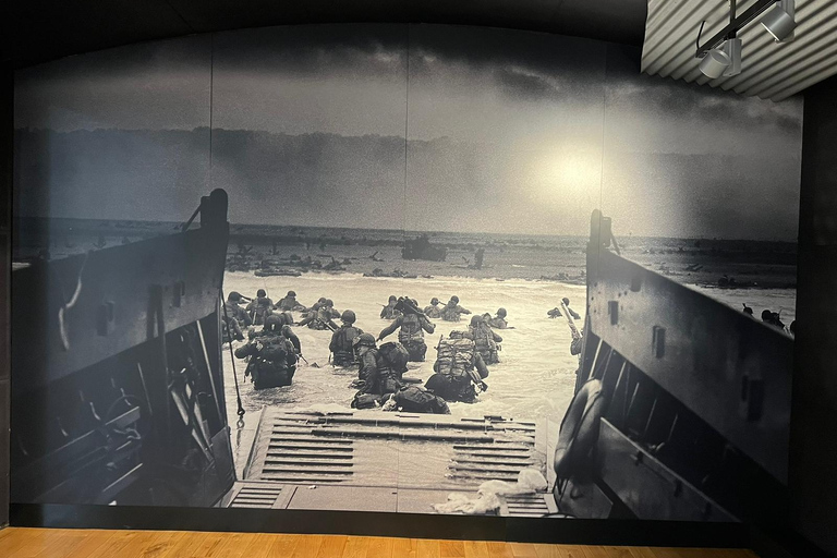 Normandy: D-Day Beaches & Mont Saint-Michel Day Trip d day + msm from rouen