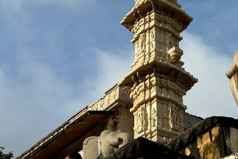 Jaipur: Passeio de bicicleta guiado pelo património de Amber com pequeno-almoçoCiclismo com café da manhã