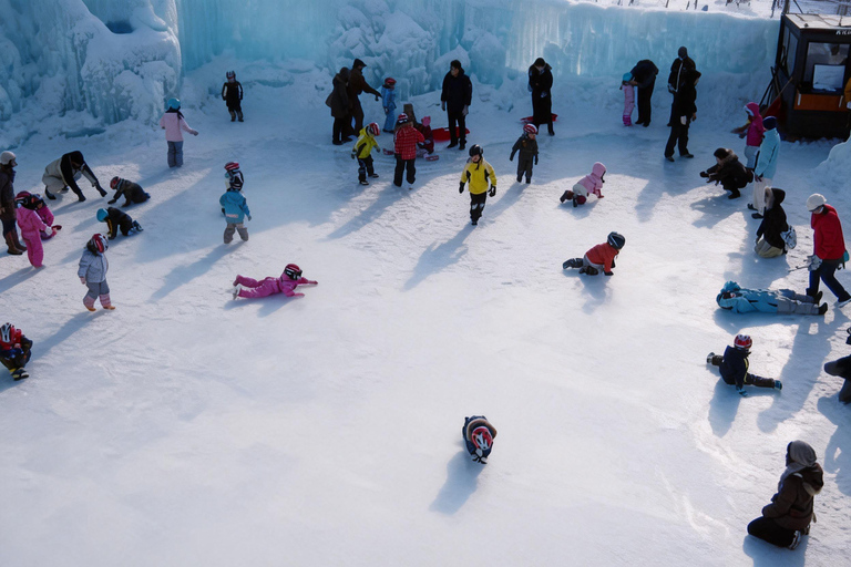Sapporo: Lake Shikotsu Ice Festival & Lakeside Onsen Retreat