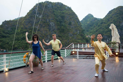 Hanoi: 2 Days Lan Ha Bay by 5 star Orchid Trendy Cruise 2 Days Lan Ha Bay by 5 star Orchid Trendy Cruise