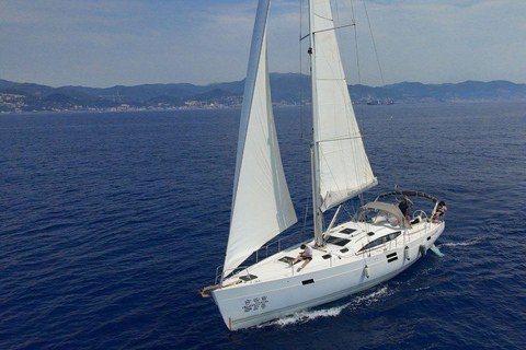 Genoa: Premium Private Sailing Day with Lunch and Swim