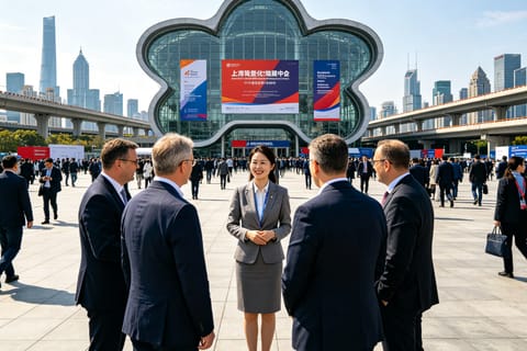 Shanghai: Trade Show and B2B Exhibition Interpreter Service