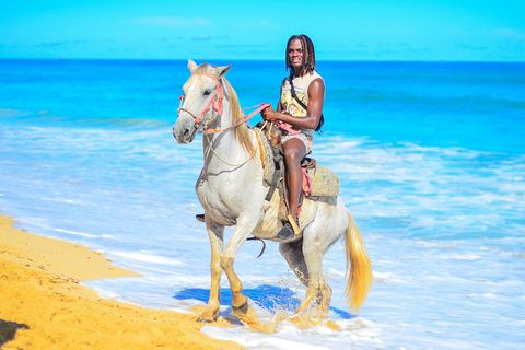 Aventura a cavalo na praia e na floresta de Macau