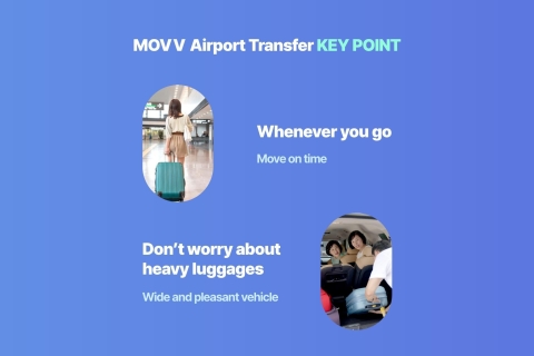 Jeju: Prywatny transfer lotniskowy z/do wyspy JejuJeju → lotnisko Jeju (do 7 osób)