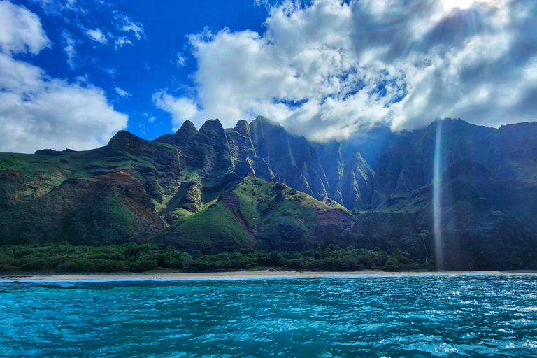 Waimea: Nā Pali Coast Zodiac Raft Sea Caves + Snorkel Nā Pali Coast Zodiac Raft Sea Caves + Snorkel Expedition