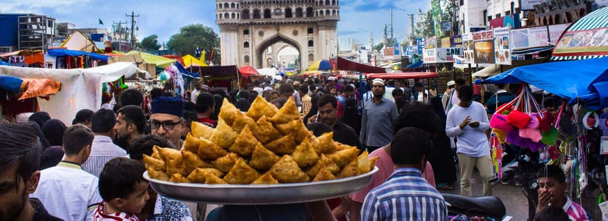 Hyderabad : visite à pied de la vieille ville avec entrée au Charminar
