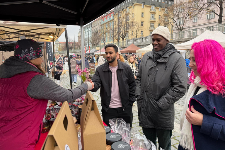 Prague: Farmers Market and Brunch Class with Celebrity Chef