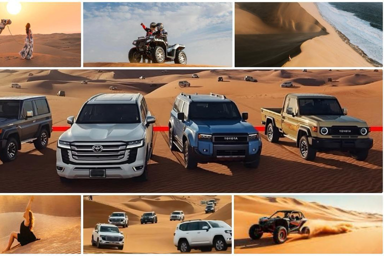 Doha: 4x4 Desert Tour with Inland Sea & Optional Activities Group Tour with QuadBike Ride (ATV)