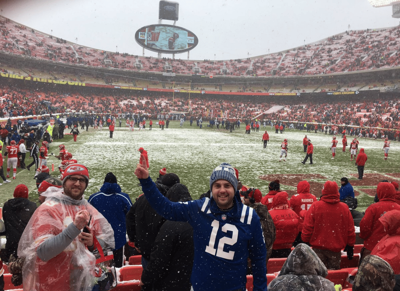 Kansas City Chiefs fodboldkamp på Arrowhead Stadium
