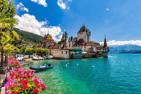 من بازل: جولة خاصة في إنترلاكن وبحيرة برينز والشلالات