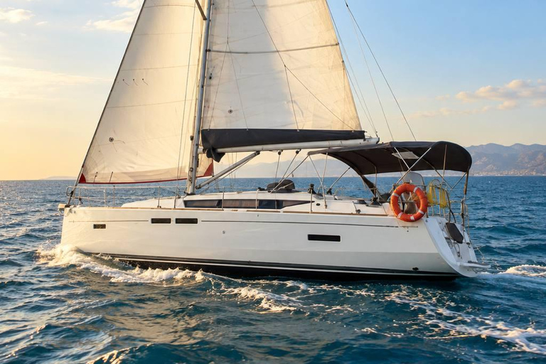 Chipiona: Private Yacht Charter with Swimming Stops