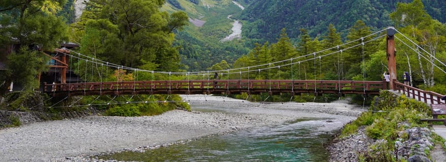 Depuis Nagoya : Randonnée guidée à Kamikochi dans les Alpes japonaises