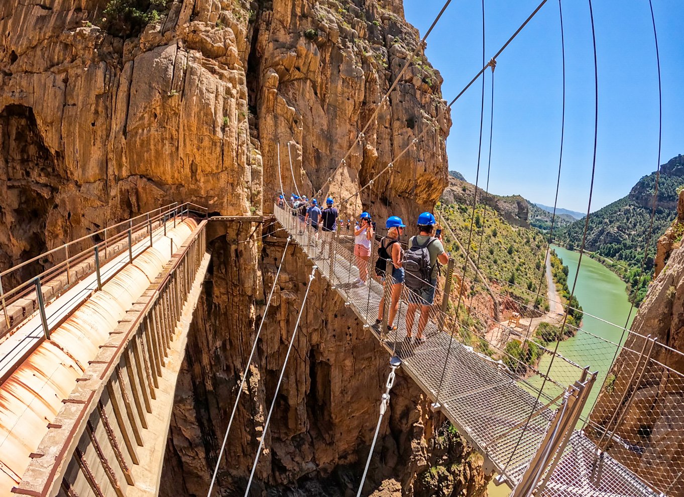 Caminito del Rey: Adgangsbillet og guidet tur