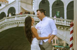 Venedig: Fotoshooting mit einem einheimischen Fotografen und Stadtrundgang