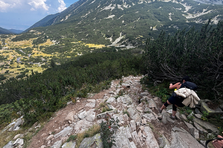 Pirin mountain:guidad tur runt Muratov peak från Sofia.