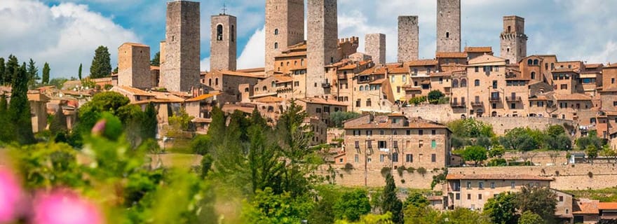 De Livourne : San Gimignano avec déjeuner et dégustation