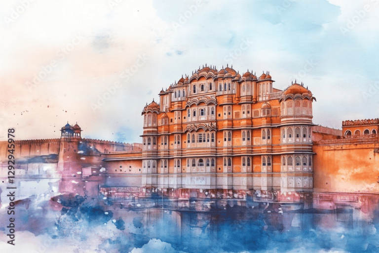 Jaipur : Private Jaipur Full Day Sight Seen Tour Tour With Monuments Entry Ticket, a/c Car, Guide Only.