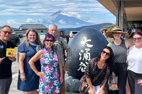 Mt. Fuji & Hakone Private Tour T/F Tokyo, Yokohama up to 12 From Yokohama to Tokyo up to 10