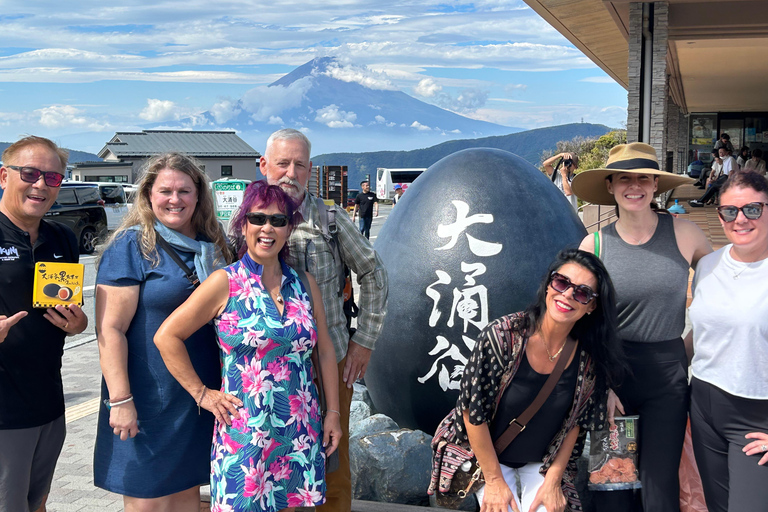 Mt. Fuji & Hakone Private Tour T/F Tokyo, Yokohama up to 12 From Yokohama to Tokyo up to 10