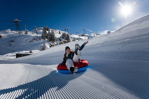 Da Zurigo: Escursione di un giorno sul Monte Titlis con avventura sulla neveTitlis Mountain Snow Adventure: tour di un giorno da Zurigo