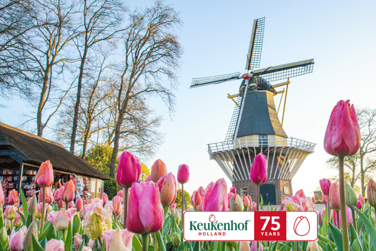 Amsterdam: Keukenhof Entry and Roundtrip Shuttle Transfer