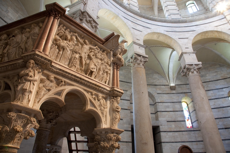 Piza: Bilet do baptysterium i katedry w Pizie z przewodnikiem audio